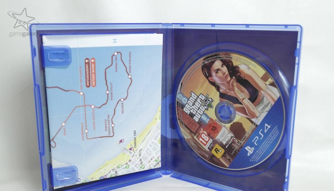 GTA V (Grand Theft Auto 5) — PS4 i PS5, originalni disk