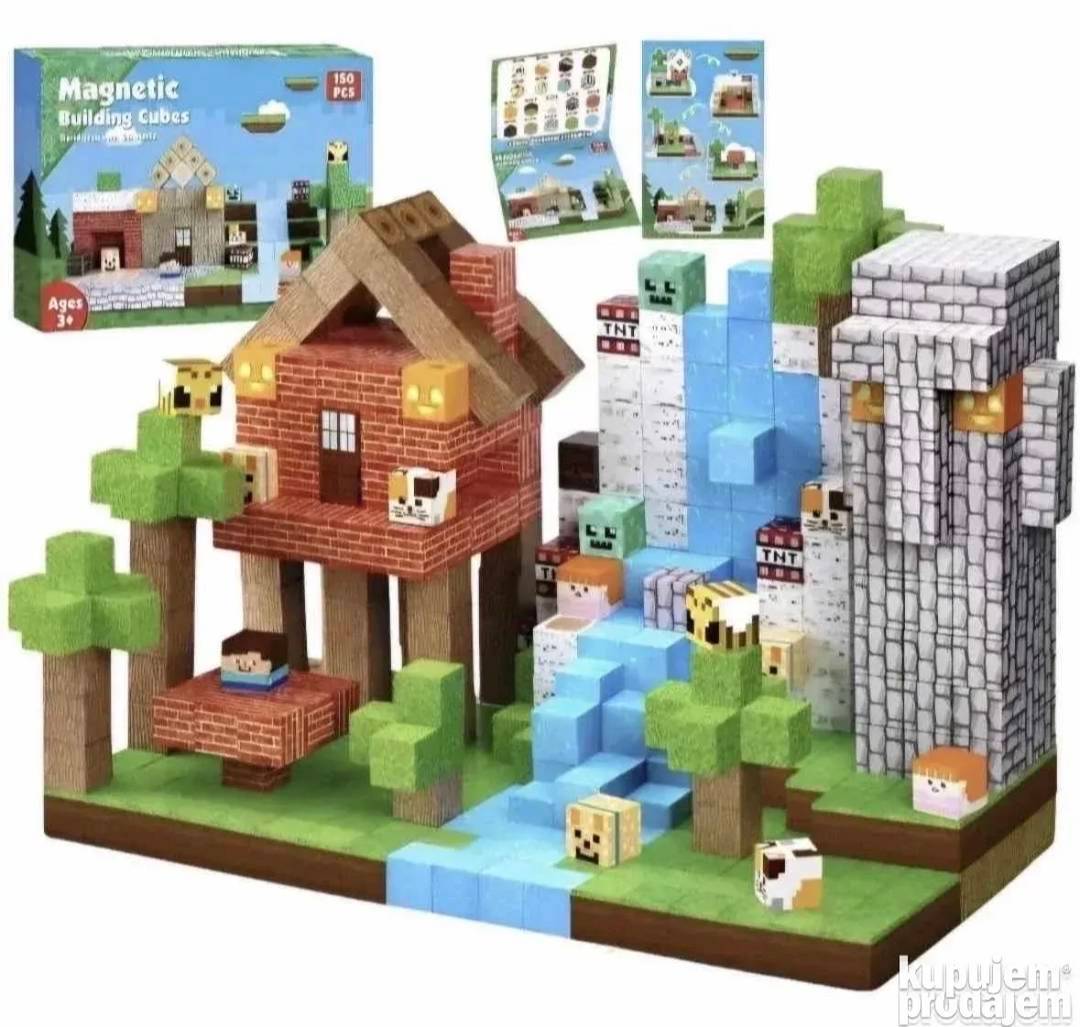 Minecraft kockák Minecraft cube